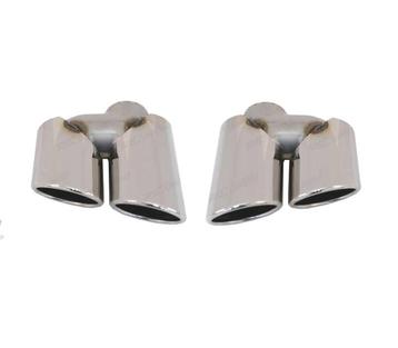 EMBOUTS DECHAPPEMENTS AUDI Q5 09-17 LOOK SQ5, Verzenden