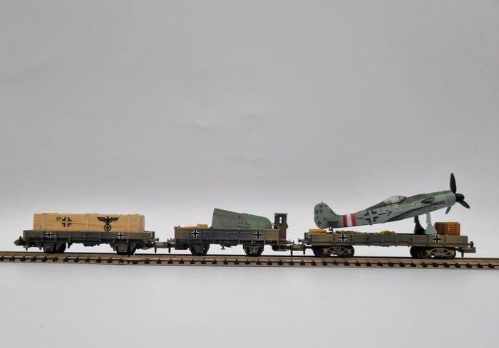 Roco, Arnold N - Model treinwagon (3) - Wehrmacht - Focke, Hobby en Vrije tijd, Modeltreinen | N-Spoor
