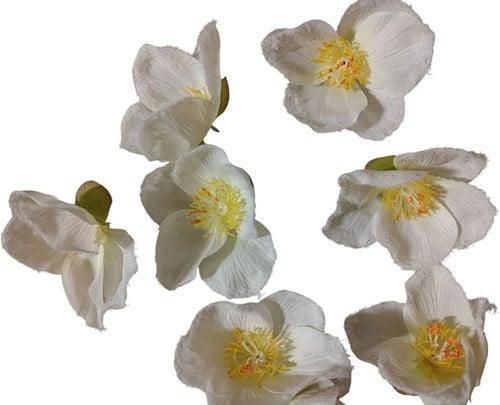 Bloemhoofd Zijdenbloem per stuk, Huis en Inrichting, Woonaccessoires | Kunstplanten en Kunstbloemen, Nieuw