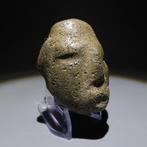 Mezcala, deelstaat Guerrero, Mexico Steen Idol Head. 600-300, Verzamelen