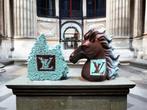 Art Kristin - Louis Vuitton Horse and Brick Tiffany Blue and
