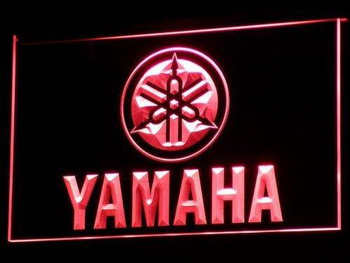 Yamaha neon bord lamp LED verlichting reclame lichtbak bier, Maison & Meubles, Lampes | Autre, Envoi