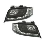 PHARES AUDI A6 4B 01-04 DAYLIGHT LED FOND NOIR, Auto-onderdelen, Verlichting, Verzenden, Nieuw