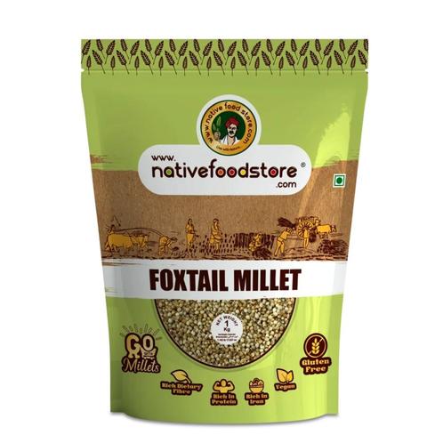 Gierst Vossenstaart - Foxtail Millet (Thinai) Whole - 1 kg, Sport en Fitness, Gezondheidsproducten en Wellness, Ophalen of Verzenden