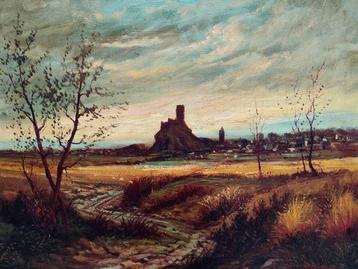 José Rodríguez López (XX) - Paisaje castellano (Almansa)