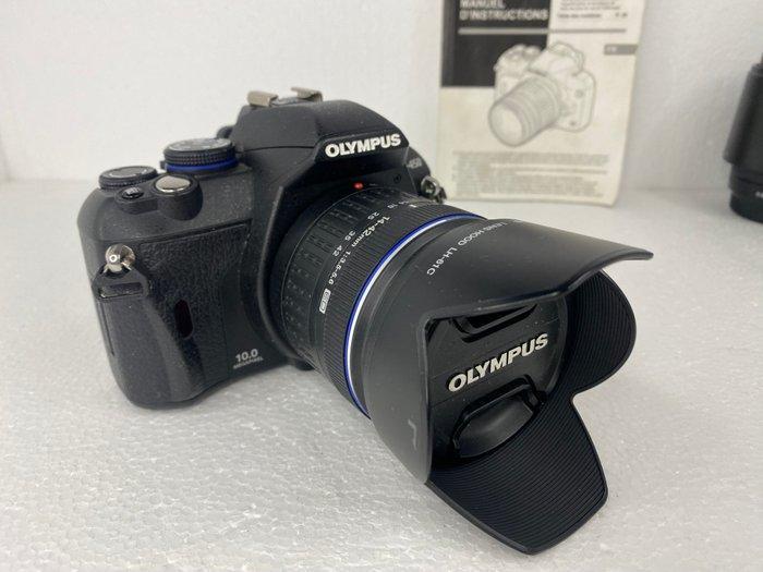 Olympus E-450 + 14-45 e 40-150 (#CCD) Digitale reflex camera, Audio, Tv en Foto, Fotocamera's Digitaal