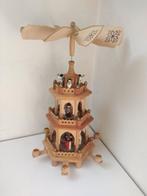 Kerstbeeldje ornament - Roterende kerstpiramide