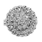 Ring Witgoud Diamant  (Natuurlijk), Handtassen en Accessoires