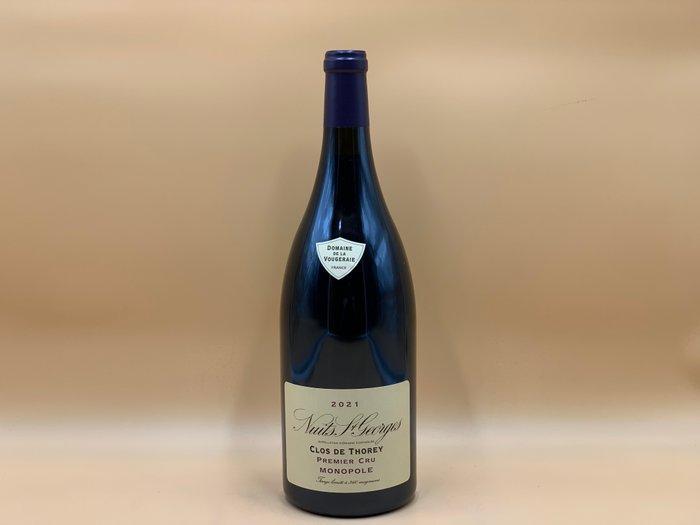 2021 Domaine de la Vougeraie Clos de Thorey Rouge - Nuits, Verzamelen, Wijnen