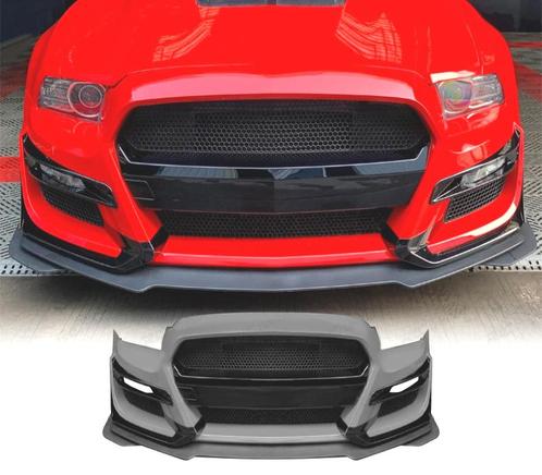 PARE-CHOCS AVANT FORD MUSTANG V6 GT 10-14 LOOK GT500, Auto-onderdelen, Carrosserie, Verzenden