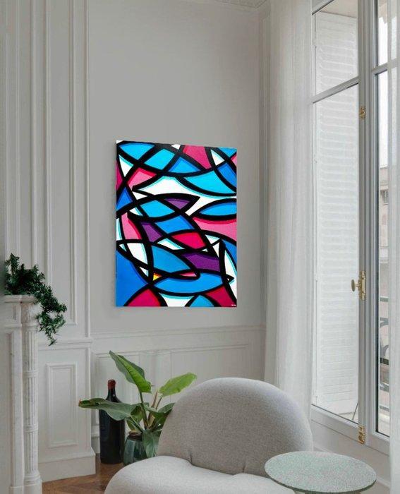 Belzac (1984) - Peace, Antiek en Kunst, Kunst | Schilderijen | Modern