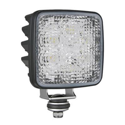 Wesem CRK2 LED Werklamp Vierkant + 0,5m Kabel, Ja, 2-Pins De, Auto-onderdelen, Verlichting, Ophalen of Verzenden