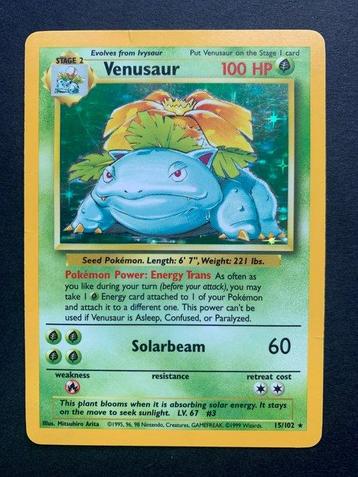 Wizards of The Coast - 1 Card - pokemon - Venusaur