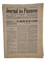 Journal des Finances / lOr - 1947, Antiek en Kunst