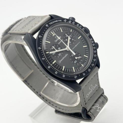 Omega x Swatch - MoonSwatch - Mission to Mercury - Zonder, Handtassen en Accessoires, Horloges | Heren