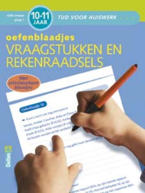 Oefenblaadjes vraagstukken (10-11 j.) / Tijd voor huiswerk, Boeken, Overige Boeken, Gelezen, Verzenden