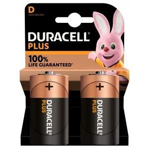 Duracell batterij alk plus d 2x, Doe-het-zelf en Bouw, Elektriciteit en Kabels