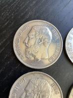 België. Leopold II. 5 Francs 1867-1870 (Zonder Minimumprijs), Postzegels en Munten