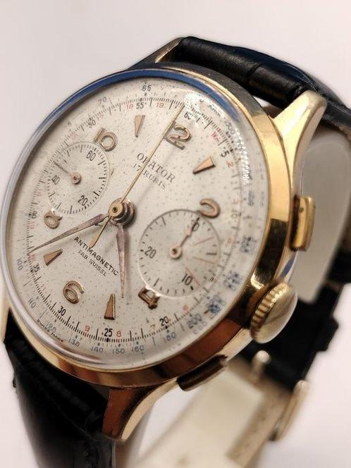 Orator - Classic Chronograph - Zonder Minimumprijs - 2514 -, Handtassen en Accessoires, Horloges | Heren