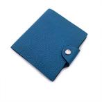 Hermès - Blue Togo Leather Ulysse Mini Notebook cover with