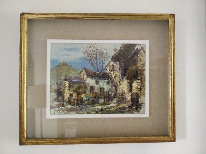 Gueri da Santomio (1915-1991) - Senza titolo, Antiek en Kunst, Kunst | Schilderijen | Klassiek