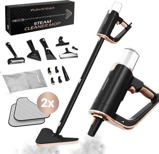 2dekans | FLOWSTEAM® Luxe Stoomreiniger - 13 Opzetstukken -, Doe-het-zelf en Bouw, Reinigingsmachines, Ophalen of Verzenden