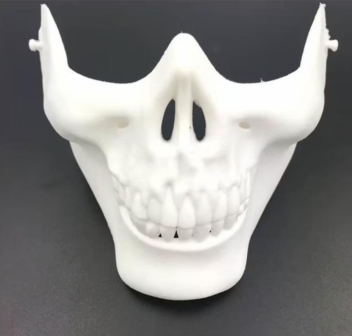 Horror Masker  Wit, Kleding | Heren, Carnavalskleding en Feestkleding, Nieuw, Verzenden