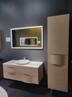 Decotec badkamermeubel met spiegel en kolomkast, Overige typen, Ophalen