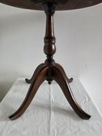 Bijzettafel - Walnoot - Victoriaanse driepotige tafel
