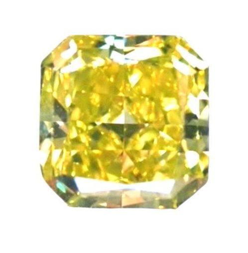 1 pcs Diamant  (Couleur naturelle)  - 1.18 ct - Radiant -, Handtassen en Accessoires, Edelstenen