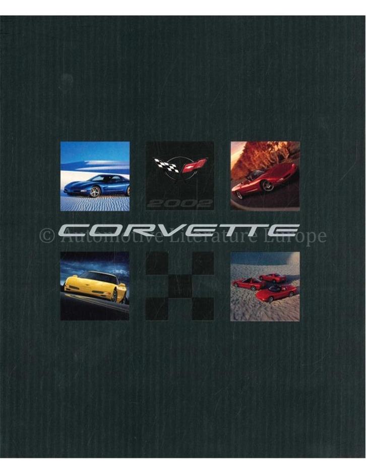 2002 CHEVROLET CORVETTE BROCHURE ENGELS (USA), Livres, Autos | Brochures & Magazines