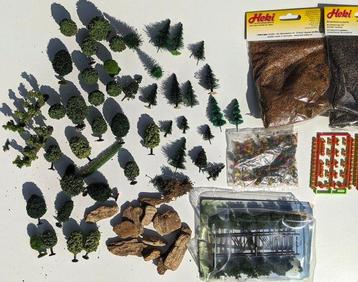 Heki, Kibri, Noch N - Modeltreinlandschap (65) - 65 eenheden