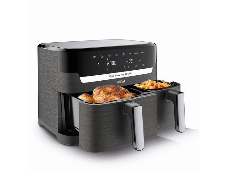 Tefal Easy Fry Dual XXL & Grill EY905B - Dubbele Airfryer -, Elektronische apparatuur, Airfryers, Zo goed als nieuw, Verzenden