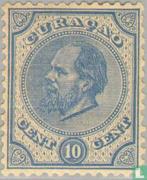 Curaçao - Koning Willem III - 1873, Postzegels en Munten, Postzegels | Nederlandse Antillen en Aruba, Verzenden, Postfris