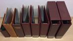 Général - Accessoires : 8 pièces, albums Safe et Lindner,, Gestempeld