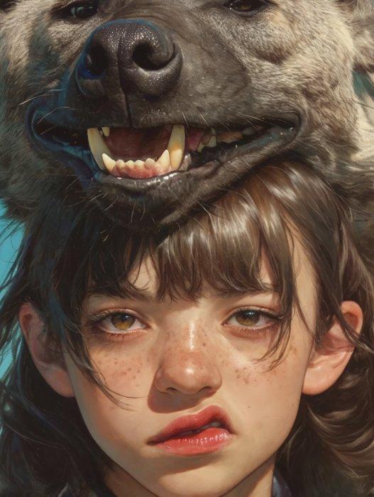 Roger Haus - HAI Haters - Hand Signed, Antiek en Kunst, Kunst | Designobjecten