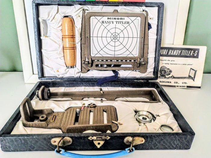 Minori Handy Titler-S Camera-accessoires, Collections, Appareils photo & Matériel cinématographique