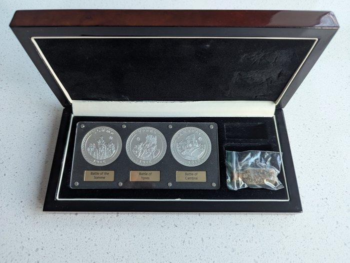 België, Verenigd Koninkrijk. Lot van munten met thema, 4, Postzegels en Munten, Munten | Europa | Niet-Euromunten