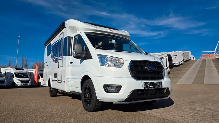 Burstner Lineo T 620 G slechts 1726 km en twinbedden 52516, Caravanes & Camping, Camping-cars