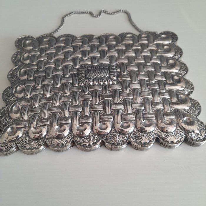 Spiegel - .900 zilver - Ottomaanse antieke sultans, Antiek en Kunst, Kunst | Niet-Westerse kunst