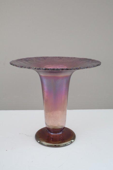 WMF / Geislingen, (attr. - Vase - Verre - Crac !, Antiek en Kunst, Antiek | Glaswerk en Kristal