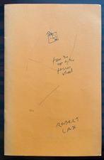 Signed, Robert Lax - Scarce Poetry Booklet from the
