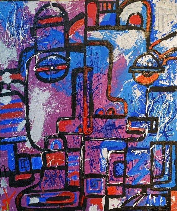 Isabella Bruno Ysbel - THE STRANGE CASE OF DR. JEKYLL AND, Antiquités & Art, Art | Peinture | Moderne