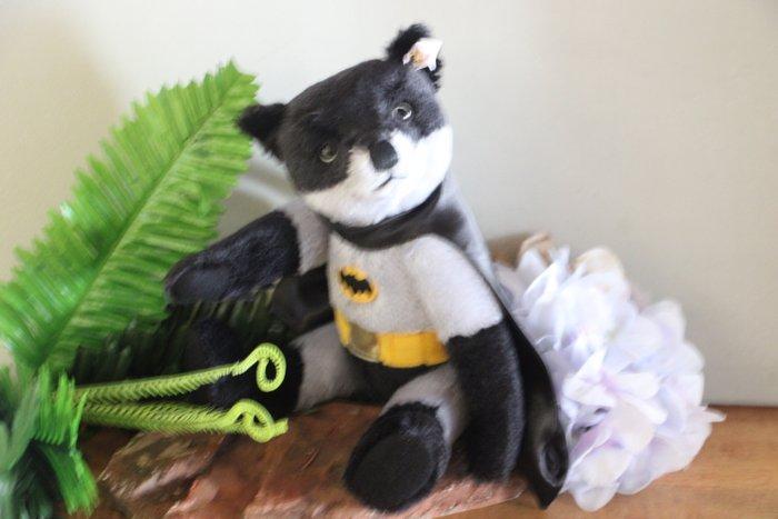 Steiff: Batman Teddybeer, nieuwstaat EAN356162 - Teddybeer -, Antiek en Kunst, Antiek | Speelgoed