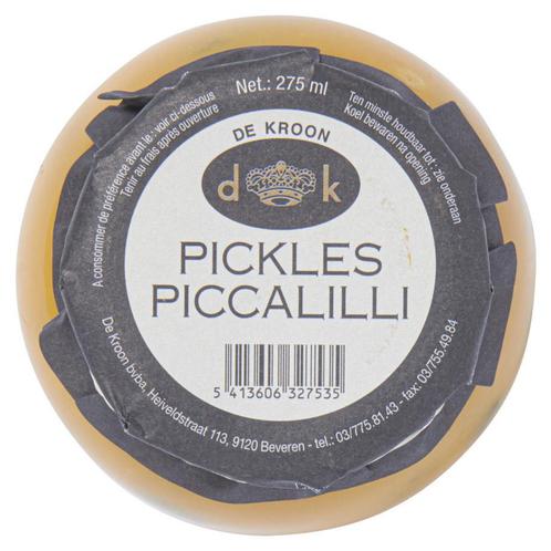 De Kroon Pickles 275ml, Collections, Vins