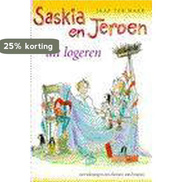 Saskia En Jeroen Uit Logeren 9789026989384 Jaap ter Haar, Boeken, Kinderboeken | Baby's en Peuters, Gelezen, Verzenden