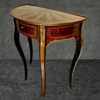 Table dappoint - croissant de lune - Palissandre, Ronce de, Antiek en Kunst