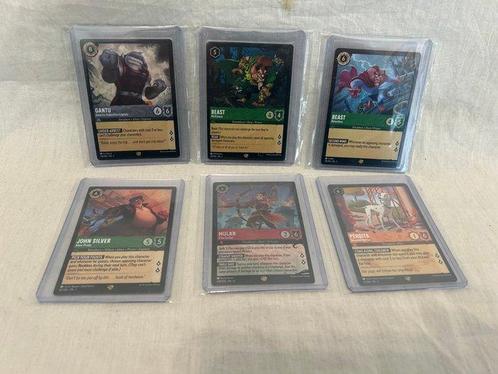 Disney - 6 Card - Lorcana, Verzamelen, Overige Verzamelen