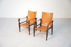 Rud Rasmussen - Kaare Klint - Fauteuil (2) - Eik, Leder