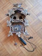 Horloge murale -   maison coucou forêt noire - bois sculpté, Antiquités & Art